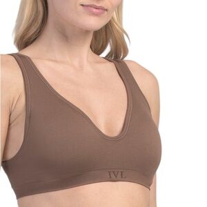 New IVL Collective Seamless Sweetheart Acorn Sports Bra NWT Size M/L